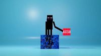 Enderman in water
