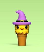 Chick Ice Cream | 3D