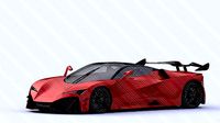 Concept Supersport Car 3D Model