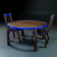 dining table and chair