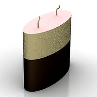Candle 3D Model