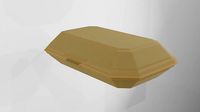 Closed Takeaway Chip Box