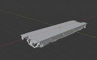 H0 1-87 scale Rlmmps freight car | 3D