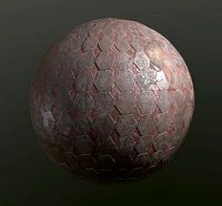 Paving stone seamless texture generator with wate