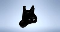 Shimano XT-SLX brake level piston guide right bottom | 3D