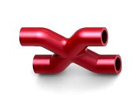 Creative Four Way Pipe Fitting | 3D