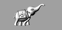 elephant hati  | 3D