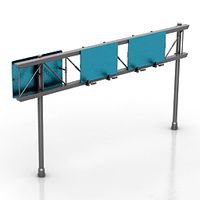 Billboard 3D Model
