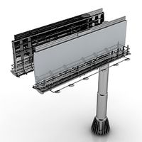 Billboard 3D Model
