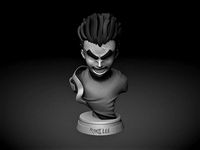 ROCK LEE FORBIDDEN LOTO BUST MODEL | 3D