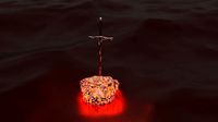 Sword stuck in a stone - blender