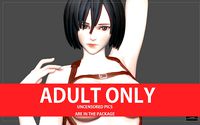 MIKASA ACKERMAN ATTACK ON TITIAN ANIME SEXY NAKED NUDE GIRL  | 3D
