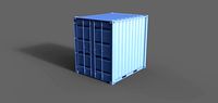 10ft Container | 3D