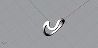 Anillo Ola  | 3D
