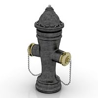 Fireplug 3D Model