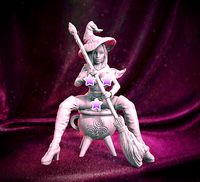 Claire the witch NSFW version | 3D