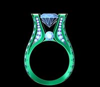 fantasia ring | 3D