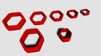 polymeric clay cutters- set | 3D