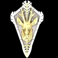 chamois  head  trophy  pendant | 3D