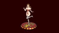 Hermione Magic Present Fan Art Pose 2 | 3D