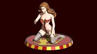 Hermione Magic Present Fan Art Pose 1 | 3D
