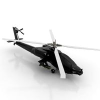 Helicopter 3D Model