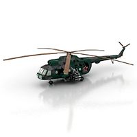 Helicopter 3D Model