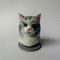Cat Head | 3D