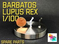 Barbatos lupus rex ricambio piston spare part | 3D