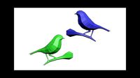 Geometric Bird  | 3D