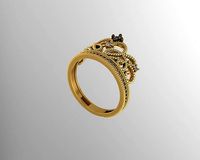 P11 Women Ring Model | 3D