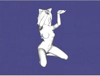High hands posing | 3D