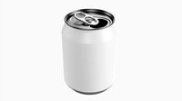 Opened standard beverage can 250 ml 8-45 oz
