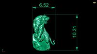 tiger 3D print model | 3D