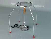 Lab Bunsen Burner 3D model