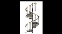 Spiral stair for dollshouse | 3D