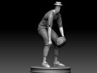 3D Printable baseball player Bubble Head | 3D