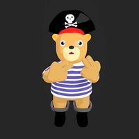 Pirate Bear