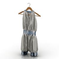 Overalls 3D Model
