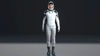 Elon Musk Character with SpaceX Dragon Suits