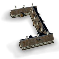 Agricultural Rural Industrial Building Sheepfold Cowshed