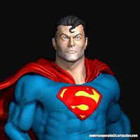 Superman Detective Comics  1027 Fan Art DC Comics | 3D