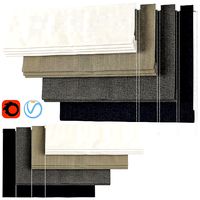 Roman Curtains 106 Schumacher PALOMA HERRINGBONE