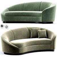 Donghia Curved Sofa