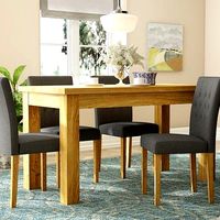 Deacon Oak Diner Table Chair Set