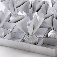 Burrata cheese in a box