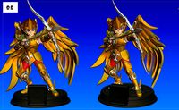 Sagitario - Stylized Gold Knight 3d print | 3D