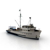 Ship 3D Model