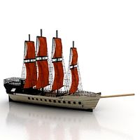 Ship 3D Model