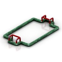 Football ground 3D Model